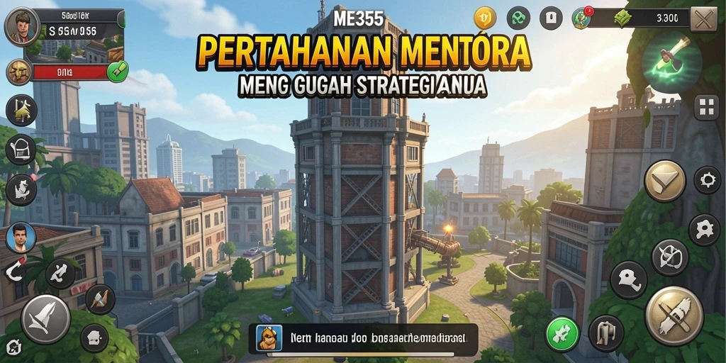 Gameplay menegangkan dan grafis menarik dalam ME355 Tower Defense.