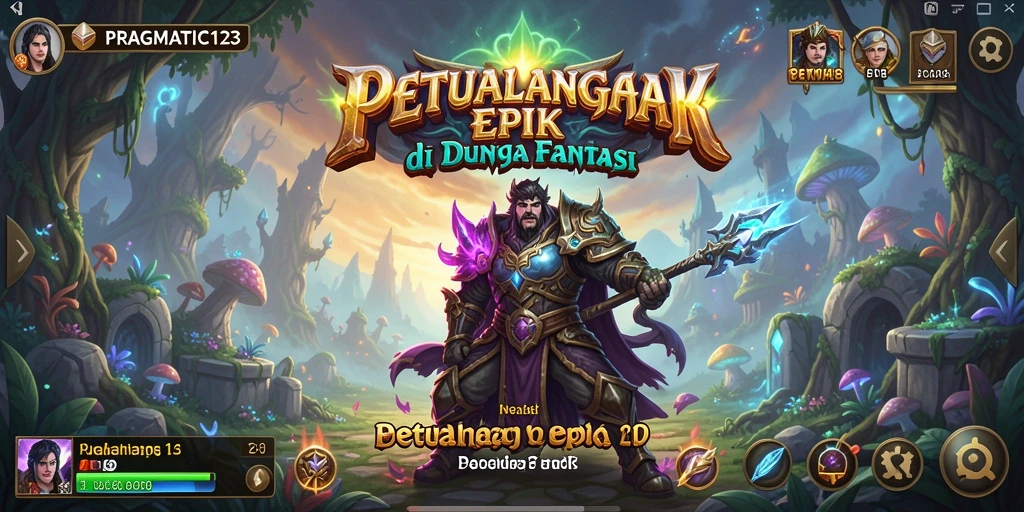 Tampilan gameplay petualangan seru di PRAGMATIC123.